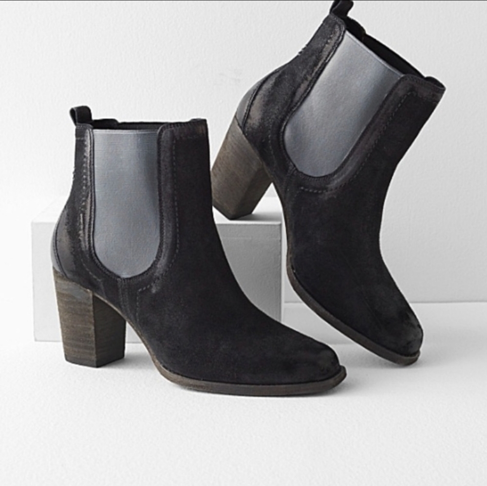 Trask Vaden Italian Oiled Suede Chelsea Boot
